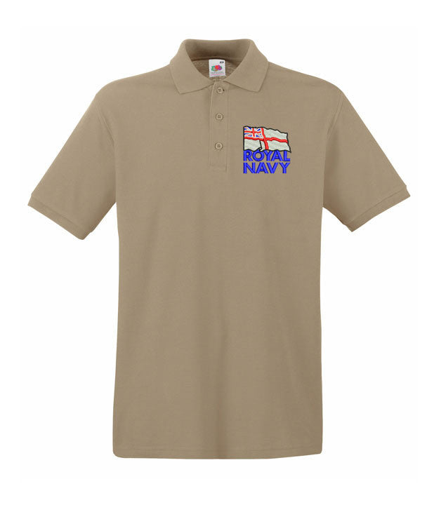 Official Royal Navy Polo Shirt | Custom Embroidered Navy Polo