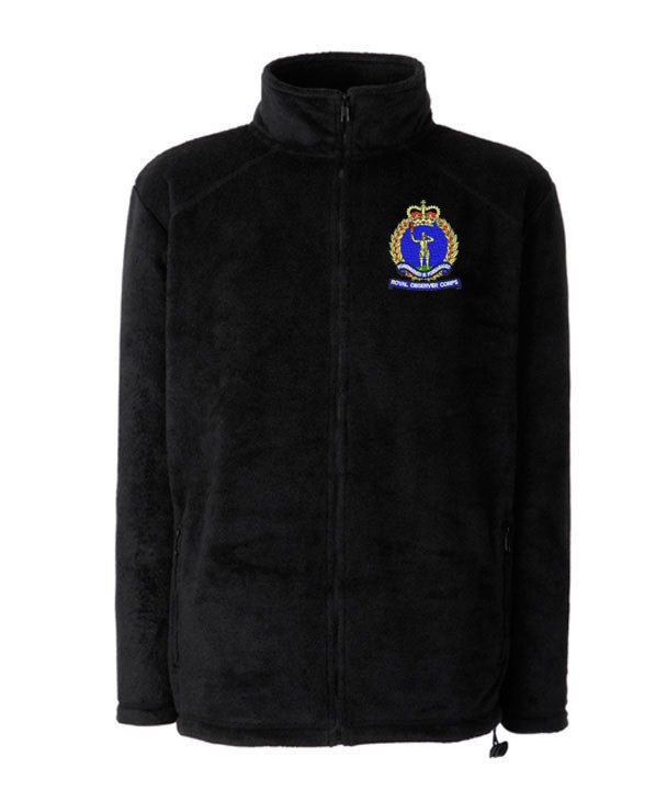 Royal Observer Corps Fleece Jacket | Veteran & Military Fleeces UK
