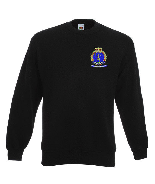 Royal Observer Corps Embroidered Sweatshirt UK | Licensed Supplier