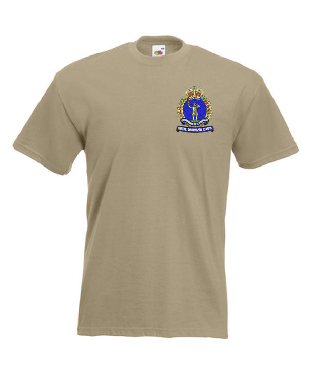 Royal Observer Corps T-Shirt UK | Military Regimental Tee Shirt