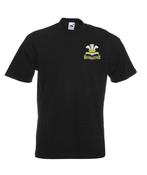 Royal Regiment of Wales T-Shirt – British Army Military Tee UK