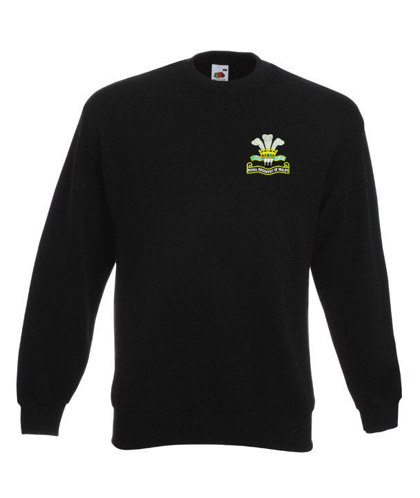 Royal Regiment Of Wales Sweatshirt – Embroidered Military Sweatshirts UK | Official Licensed Supplier
