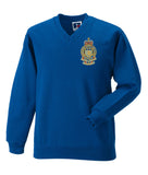 Royal Army Ordnance Corps V Neck Sweatshirt