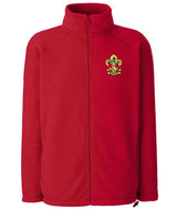 King’s Regiment Embroidered Fleece Jacket | Regimental Clothing