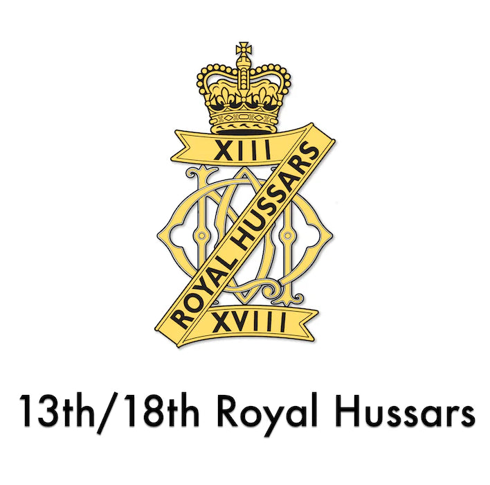 13th 18th Royal Hussars badge