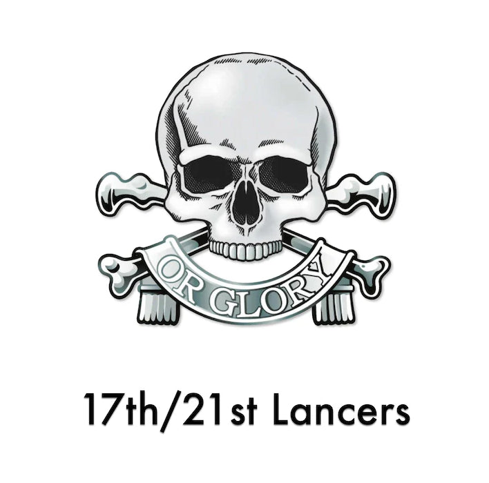 17th 21st Lancers badge