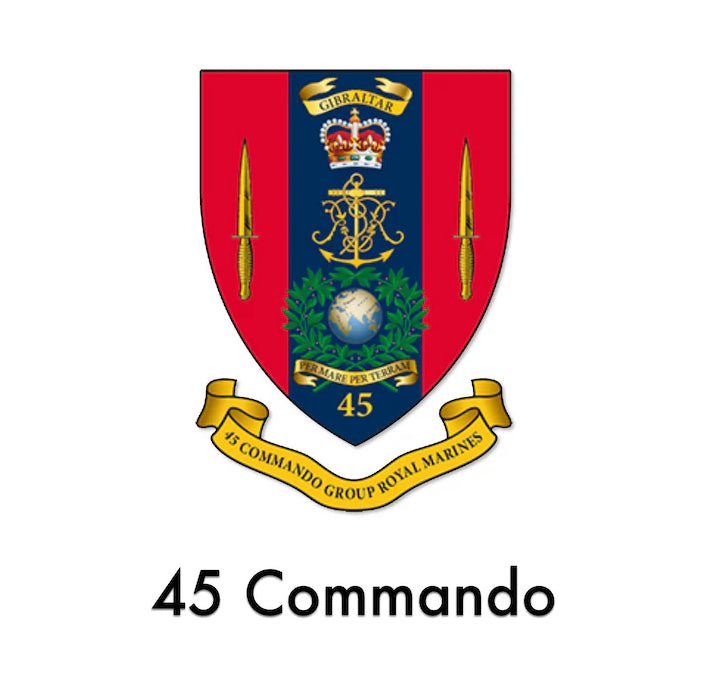 45 Commando badge