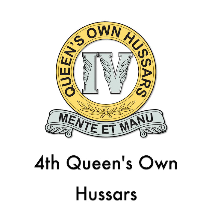 4th Queen's Own Hussars badge