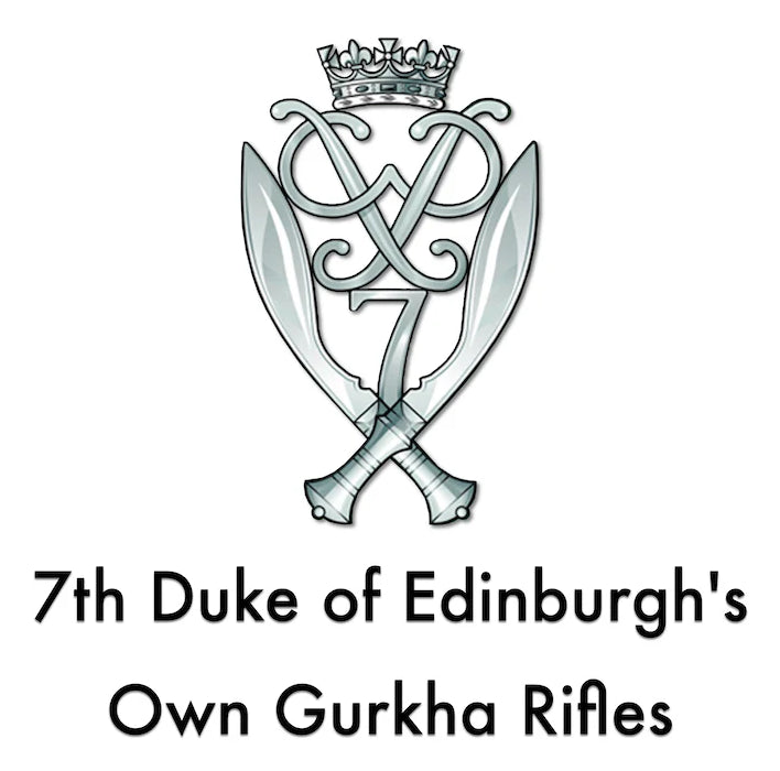 7th Duke of Edinburghs Own Gurkha Rifles badge