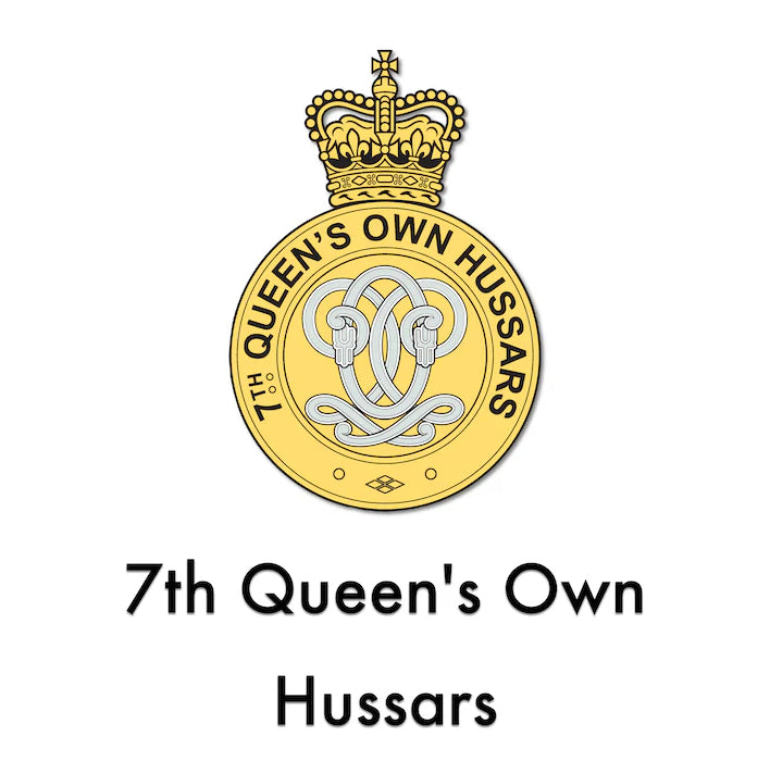 7th Queen's Own Hussars badge