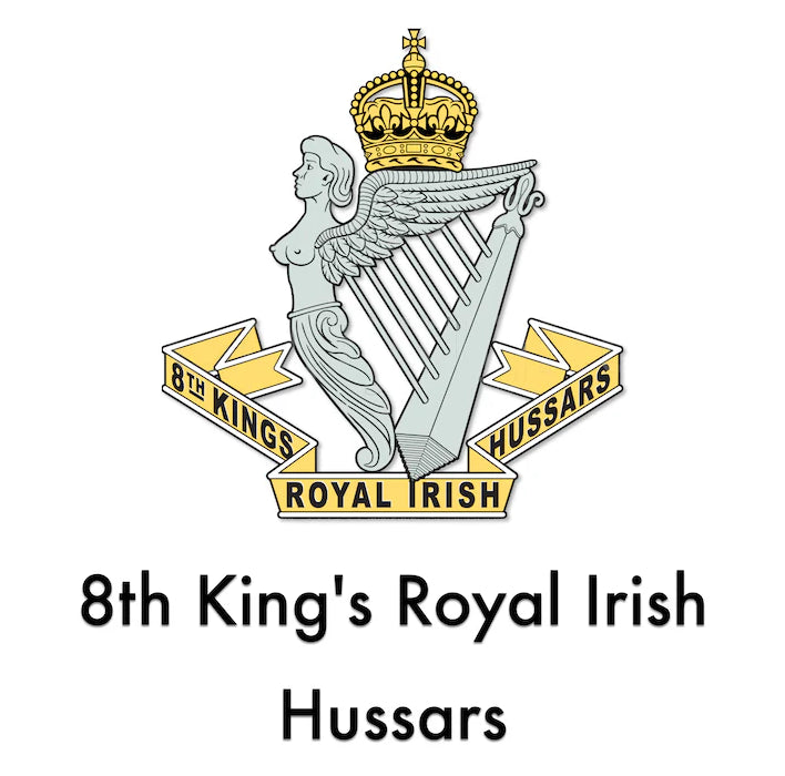 8th King's Royal Irish Hussars badge