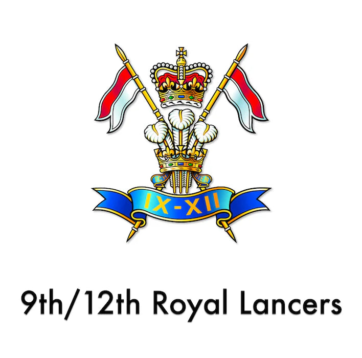 9th 12th Royal Lancers badge