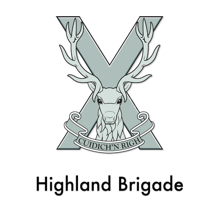 Highland Brigade badge