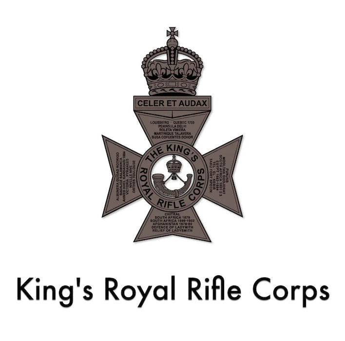 King's Royal Rifles Corps badge