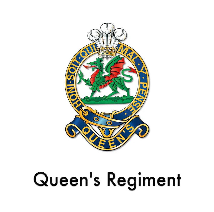 Queen's Regiment badge