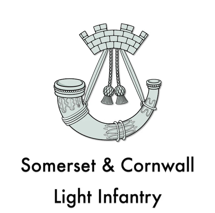 Somerset Cornwall Light Infantry badge