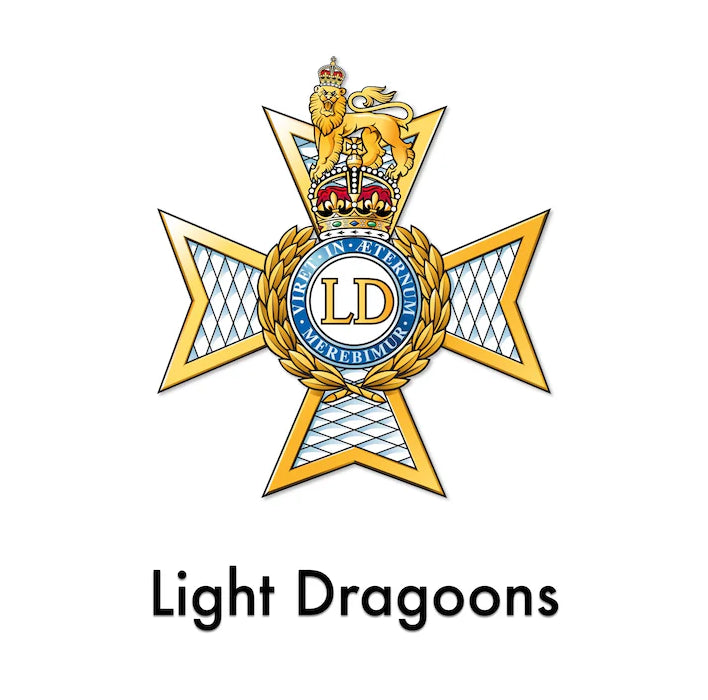 The Light Dragoons badge