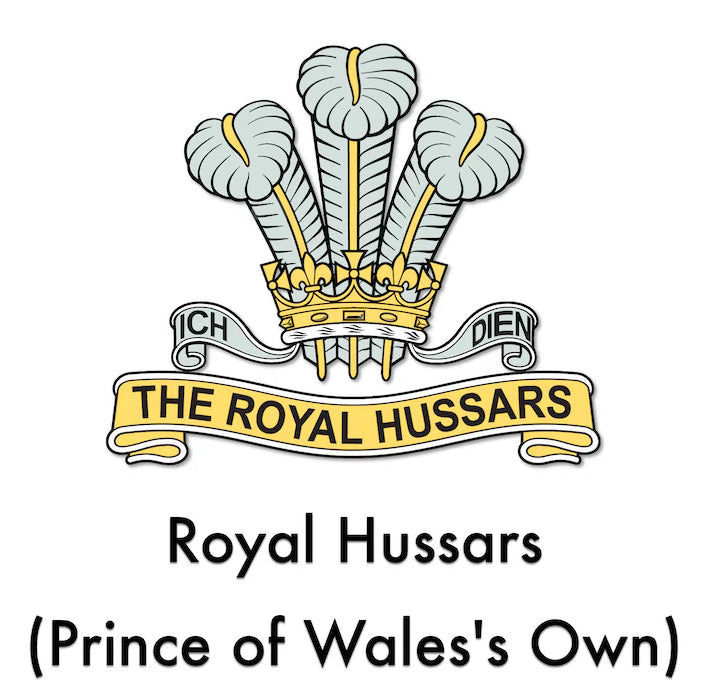 The Royal Hussars PWO badge