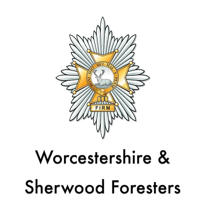 Worcestershire Sherwood Foresters badge
