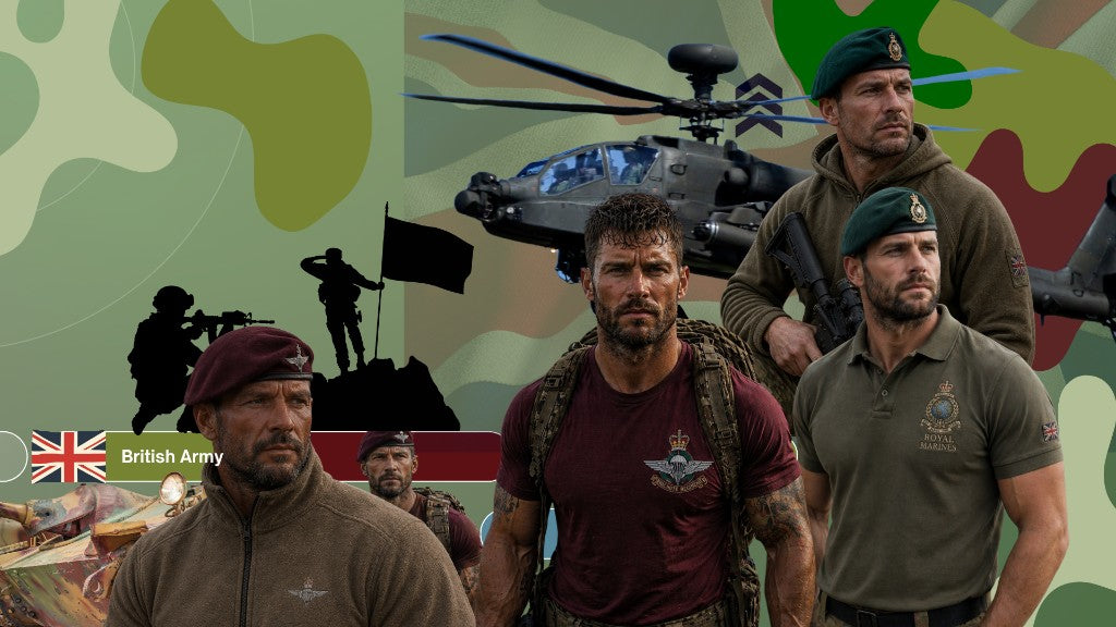 British Army and Royal Marines premium apparel